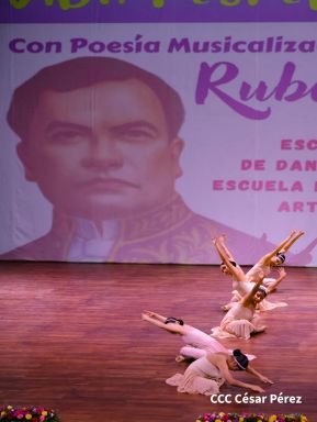 Nicaragüenses conmemoran los 109 años del tránsito a la inmortalidad de Rubén Darío 