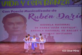 Nicaragüenses conmemoran los 109 años del tránsito a la inmortalidad de Rubén Darío 