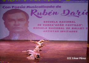 Nicaragüenses conmemoran los 109 años del tránsito a la inmortalidad de Rubén Darío 