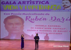 Nicaragüenses conmemoran los 109 años del tránsito a la inmortalidad de Rubén Darío 