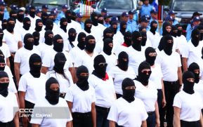 Juramentación de Policía Voluntaria en El Rama y Nueva Guinea