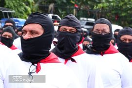 Juramentación de Policía Voluntaria en El Rama y Nueva Guinea