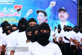 Juramentación de Policía Voluntaria en El Rama y Nueva Guinea