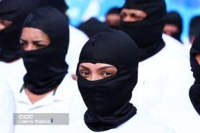 Juramentación de Policía Voluntaria en El Rama y Nueva Guinea