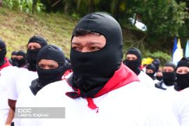 Juramentación de Policía Voluntaria en El Rama y Nueva Guinea