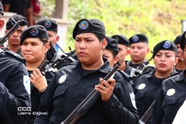 Juramentación de Policía Voluntaria en El Rama y Nueva Guinea