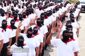 Juramentación de Policía Voluntaria en El Rama y Nueva Guinea