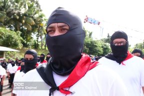 Juramentación de Policía Voluntaria en El Rama y Nueva Guinea