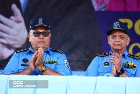 Juramentación de Policía Voluntaria en El Rama y Nueva Guinea