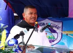 Juramentación de Policía Voluntaria en El Rama y Nueva Guinea