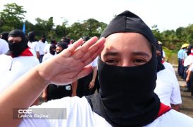 Juramentación de Policía Voluntaria en El Rama y Nueva Guinea