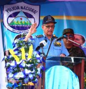 Juramentación de Policía Voluntaria en El Rama y Nueva Guinea