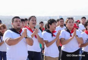 Nicaragüenses conmemoran el 91 aniversario del paso a la inmortalidad del General Augusto C. Sandino