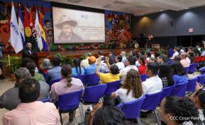 Nicaragüenses conmemoran el 91 aniversario del paso a la inmortalidad del General Augusto C. Sandino