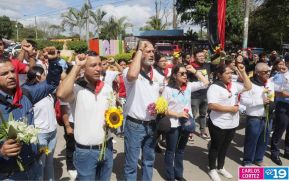 Nicaragüenses conmemoran el 91 aniversario del paso a la inmortalidad del General Augusto C. Sandino