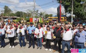 Nicaragüenses conmemoran el 91 aniversario del paso a la inmortalidad del General Augusto C. Sandino