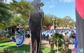 Nicaragüenses conmemoran el 91 aniversario del paso a la inmortalidad del General Augusto C. Sandino