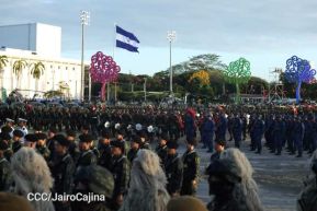 Juramentación del General Julio César Avilés Castillo como Jefe del Ejército de Nicaragua