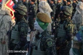 Juramentación del General Julio César Avilés Castillo como Jefe del Ejército de Nicaragua