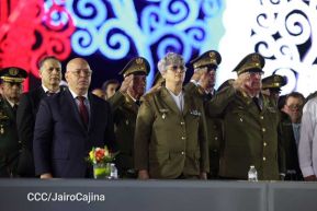 Juramentación del General Julio César Avilés Castillo como Jefe del Ejército de Nicaragua