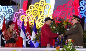Juramentación del General Julio César Avilés Castillo como Jefe del Ejército de Nicaragua