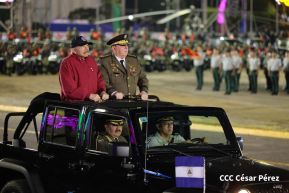 Juramentación del General Julio César Avilés Castillo como Jefe del Ejército de Nicaragua