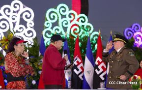 Juramentación del General Julio César Avilés Castillo como Jefe del Ejército de Nicaragua
