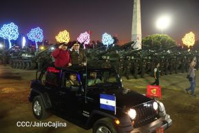 Juramentación del General Julio César Avilés Castillo como Jefe del Ejército de Nicaragua