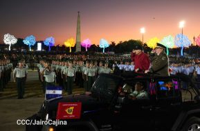 Juramentación del General Julio César Avilés Castillo como Jefe del Ejército de Nicaragua