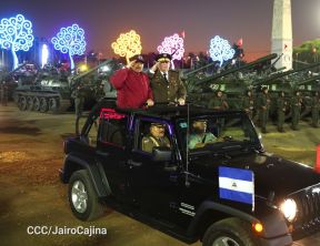 Juramentación del General Julio César Avilés Castillo como Jefe del Ejército de Nicaragua