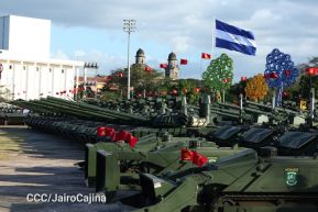 Juramentación del General Julio César Avilés Castillo como Jefe del Ejército de Nicaragua