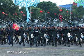 Juramentación del General Julio César Avilés Castillo como Jefe del Ejército de Nicaragua