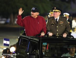 Juramentación del General Julio César Avilés Castillo como Jefe del Ejército de Nicaragua
