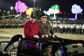 Juramentación del General Julio César Avilés Castillo como Jefe del Ejército de Nicaragua