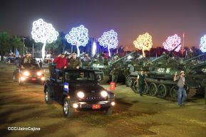 Juramentación del General Julio César Avilés Castillo como Jefe del Ejército de Nicaragua