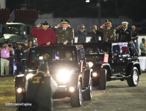 Juramentación del General Julio César Avilés Castillo como Jefe del Ejército de Nicaragua