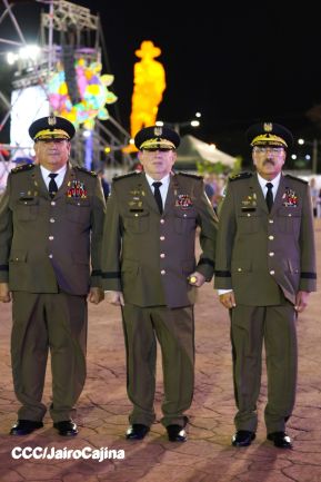 Juramentación del General Julio César Avilés Castillo como Jefe del Ejército de Nicaragua