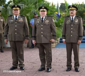 Juramentación del General Julio César Avilés Castillo como Jefe del Ejército de Nicaragua