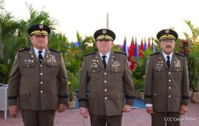Juramentación del General Julio César Avilés Castillo como Jefe del Ejército de Nicaragua