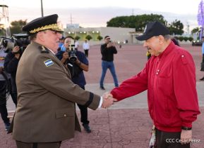 Juramentación del General Julio César Avilés Castillo como Jefe del Ejército de Nicaragua