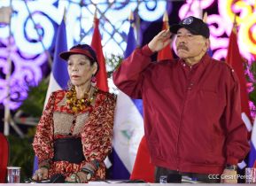 Juramentación del General Julio César Avilés Castillo como Jefe del Ejército de Nicaragua