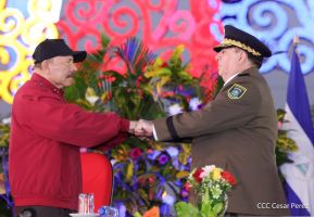 Juramentación del General Julio César Avilés Castillo como Jefe del Ejército de Nicaragua