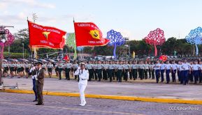 Juramentación del General Julio César Avilés Castillo como Jefe del Ejército de Nicaragua