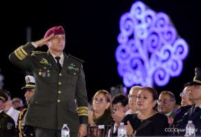 Juramentación del General Julio César Avilés Castillo como Jefe del Ejército de Nicaragua