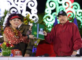 Juramentación del General Julio César Avilés Castillo como Jefe del Ejército de Nicaragua