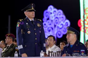 Juramentación del General Julio César Avilés Castillo como Jefe del Ejército de Nicaragua