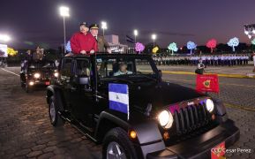 Juramentación del General Julio César Avilés Castillo como Jefe del Ejército de Nicaragua