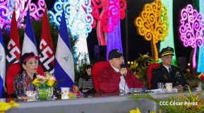 Acto de Juramentación del Primer Comisionado Francisco Díaz y Policías Voluntarios de Managua