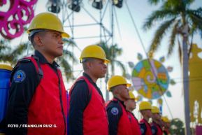 Acto de Juramentación del Primer Comisionado Francisco Díaz y Policías Voluntarios de Managua