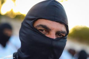 Acto de Juramentación del Primer Comisionado Francisco Díaz y Policías Voluntarios de Managua